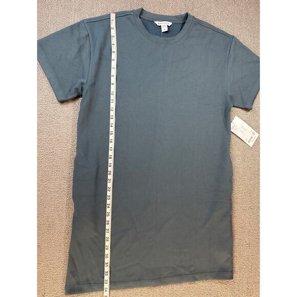 NWT Athleta Seasoft Rib Tee Dress Athleisure Casual Lounge Pockets Size Medium - Picture 9 of 11